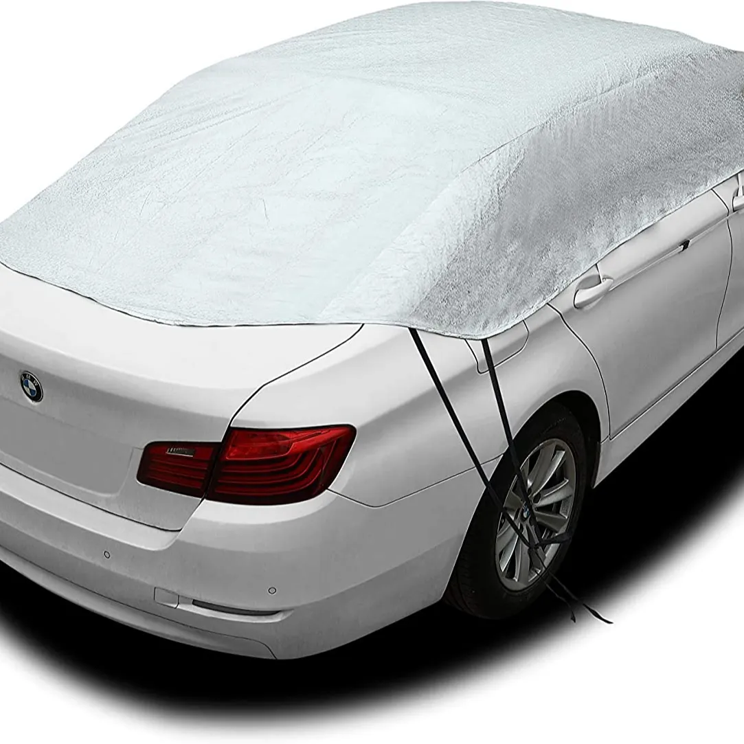 WOQI ผ้าคลุมรถกันน้ำกันหิมะกันรังสียูวี,ที่คลุมรถอเนกประสงค์ใช้ได้กับรถซีดานทุกรุ่นที่คลุมรถ