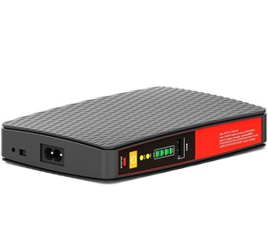 最小迷你Dc不间断电源，带锂电池备份，适用于电脑18W 5V 24V - Product Image 1