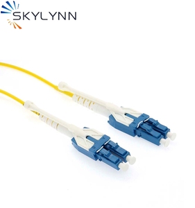 Yüksek yoğunluklu dubleks LC UPC APC Uniboot 2.0mm 3.0mm SM OM3 OM4 Fiber optik yama kablosu çekme Tab ağ için Optimal - Product Image 6