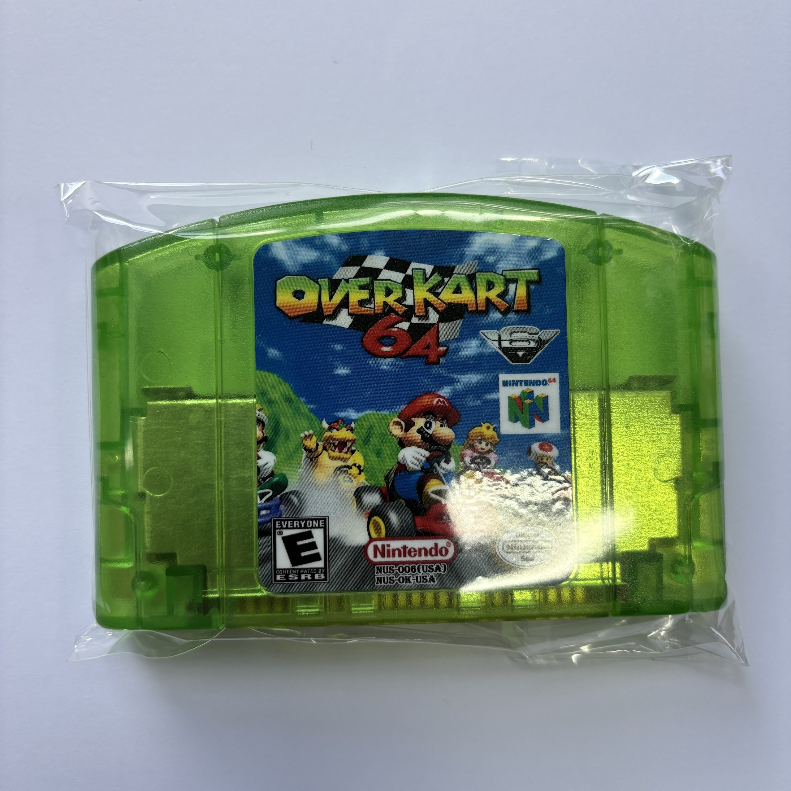 Vert clair sur Kart 64 NTSC