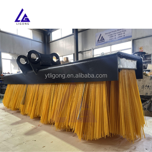 Chất lượng cao Máy xúc đường quét cho ec55/sk60 máy xúc, CE phê duyệt chổi quét với 550 mét Đường kính bàn chải - Product Image 4