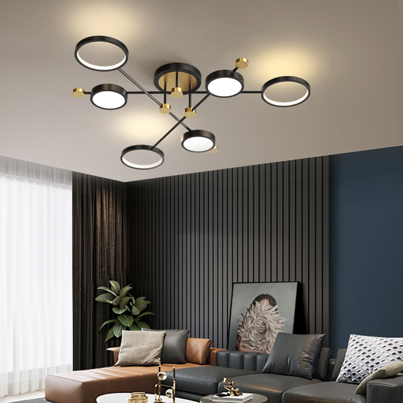 2021 new arrival modern Fashion 38W nordic led ceiling light home for living room bedroom lamp kids ceiling  lamp