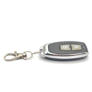 2 pulsanti porta Garage telecomando 433MHz 433.92 MHz Clone fisso trasmettitore codice 433 cancello portachiavi mano trasmettitore - Product Image 3