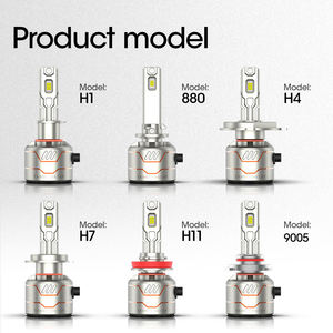 Conpex ไฟหน้า LED กำลังสูง85W X8สว่างที่สุด H11 H7 H4หลอดไฟหน้ารถยนต์9005 9006 - Product Image 6