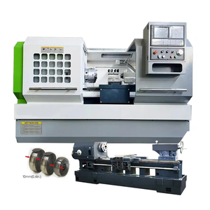 Precio de fábrica Torno CNC Ck6140 Guía lineal Máquina de torno horizontal de cama plana - Product Image 1