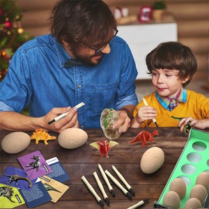 Çocuklar eğitim coğrafi kazı kiti smaegg Dino yumurta oyuncak dinozor yumurtası kazmak kiti 12 paket kazmak dinozor yumurtası oyuncak - Product Image 2