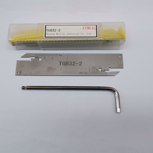 ใบมีดเซาะร่องโลหะที่จับเครื่องมือกลึง CNC Tgb26-3ตัดชิ้นส่วน - Product Image 1