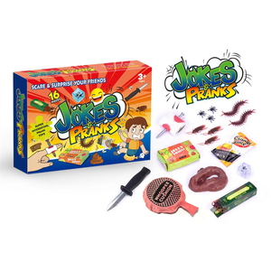 Practical Jokers Prank Box Funny Plastic Cushion <strong>Toy</strong> with Surprising Gag <strong>Jokes</strong> for Fools and Novice Pranksters - Product Image 4