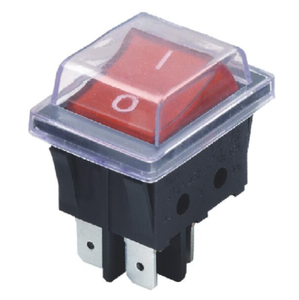 DPST 4Pin 16A 250V açik kapali işıklı 2 pozisyon Lens Rocker anahtarı <span class=keywords><strong>T105</strong></span>