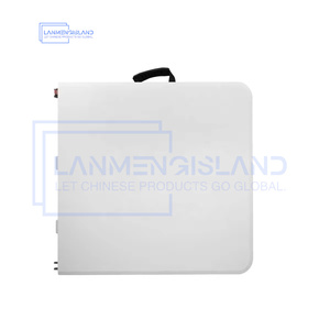 最受欢迎的折叠活动桌4英尺可调高度桌活动派对长方形桌 - Product Image 3