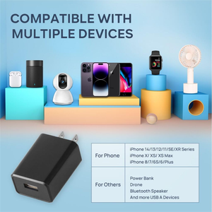 Direkt vom Lieferanten 5W Dual USB Port Ladegerät 5V 1A 2A Ausgänge OVP Protection PD3.0 Wand netzteil für mehrere Geräte - Product Image 6