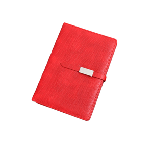 Блокнот в твердом переплете из искусственной кожи с магнитной застежкой - Product Image 3