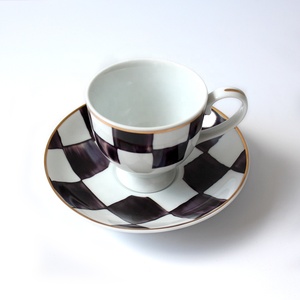小型咖啡杯和茶碟套装批发60毫升个浓缩咖啡杯餐厅 - Product Image 5