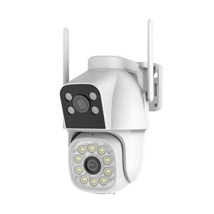Fosvision高清5MP智能无线网络摄像机无线5MP户外双向音频网络自动跟踪闭路电视网络摄像机 - Product Image 2