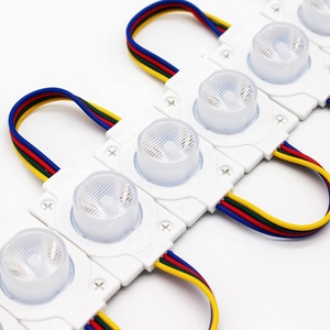 Outdoor RGB modul IP65 12V zurück licht Werbung box hintergrundbeleuchtung einzigen objektiv SMD3636 1,5 W seite licht led-modul RGB - Product Image 2