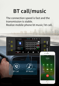 Sistema estéreo de coche 5,1 pulgadas IPS pantalla táctil capacitiva MP5 Carplayer BT FM 7 luces de colores estéreo de coche de un solo Din - Product Image 6