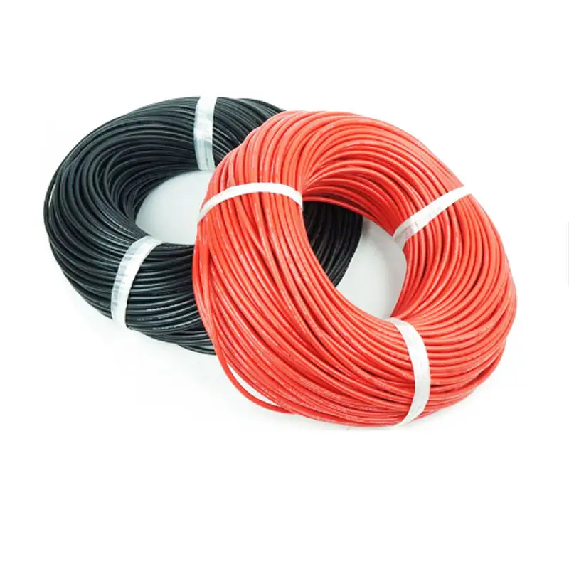 Cable de goma de silicona flexible a prueba de fuego, cable de goma de silicona UL3240, 12awg, 14awg, 16awg, 18awg, venta al por mayor