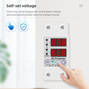 เบรกเกอร์วงจรป้องกันการรั่ว220V ไฟแฟลชคู่แบบปรับได้ป้องกันการลัดวงจรไฟฟ้าด้วยตนเอง - Product Image 3
