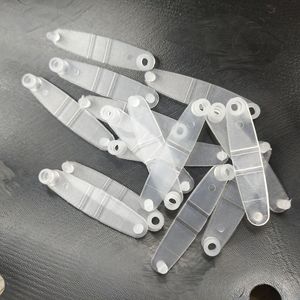 卸売プロモキーリングMDFキーホルダープラスチックスナップコネクタ透明PPプラスチッククリップボタンキーリングキーホルダーDIYアクセサリー - Product Image 2
