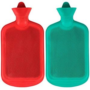מותאם אישית מכירה לוהטת סיטונאי תינוק 2000ml 2L 1 2 ליטר גומי חם-מים תיק בקבוק מים חמים וקר