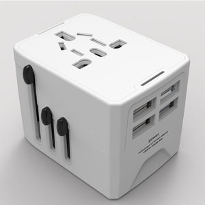 Nuevo cargador USB multifunción Convertidor de enchufe y enchufe de conversión PD universal para adaptador de viaje Tipo-C Voltaje de salida de 5V - Product Image 1