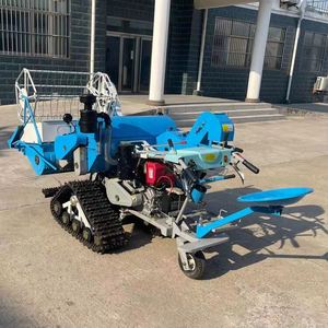 Fully Automatic Small <strong>Wheat</strong> Rice <strong>Paddy</strong> Combine Harvester Bean Combine Harvester - Product Image 3