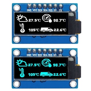 Diymall modulo schermo Display OLED da 0.91 "pollici 128x32 SSD 1306 interfaccia SPI a 7pin 3.3V-5V per scheda Arduino ESP32 - Product Image 2