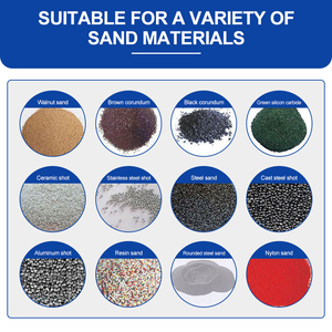 Islak kum kumlama kabini makinesi pas ve boya kaldırma - Product Image 4