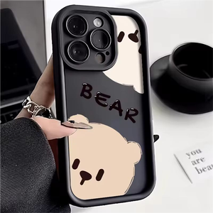 เคสโทรศัพท์มือถือลายหมีสีน้ำตาลเคสปกป้องเลนส์ฝาครอบ TPU สำหรับ tecno POP 10C POP 9 Spark Go 1 Go 2025 30C 30 Pro - Product Image 5