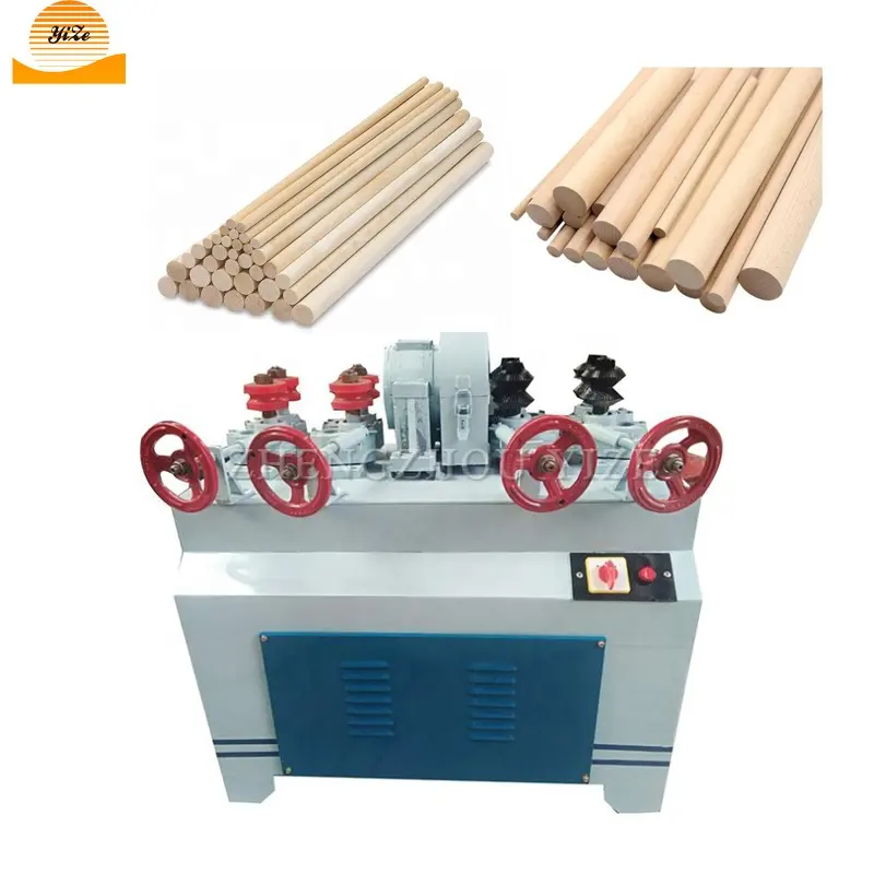 Máquina para hacer barras de palo de madera, máquina para hacer barras de palo redondo de madera