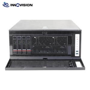 Caja de la computadora del servidor 4bay del chasis convertible del estante de la torre - Product Image 2