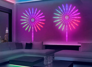 Akıllı RGB LED şerit işıklar kapalı dekoratif aydınlatma için uzaktan kumanda havai fişek etkisi hayat rüya renk noel zenginleştirmek - Product Image 3