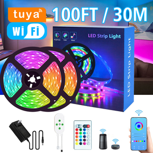 <strong>5M</strong> 10M RGBIC Smart <strong>LED</strong> Kit Music Sync App Remote Control USB 5V Bedroom TV PC Backlight Ambient 30m <strong>Led</strong> Light Strips - Product Image 2