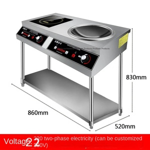 Multifunzionale commerciale nazionale cina prezzo doppio 2 bruciatore Wok 3000w 3500w 5kw elettrico commerciale fornello a induzione - Product Image 5
