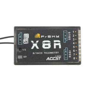 Sıcak FrSky X8R SBUS tam dubleks telemetri alıcı için Taranis X9D artı-PCB 2.4G 16CH RC uçak FPV yarış Drone verici - Product Image 2