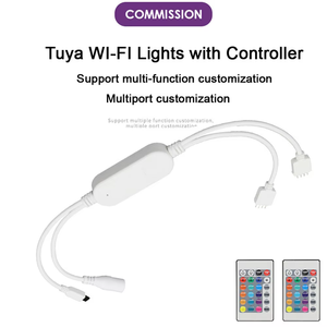 LEDEAST S5MCA RGB DC12V Wifi ИК RF RGBCW контроллер 24 клавиши для светодиодной ленты Tuya приложение беспроводной пульт дистанционного управления - Product Image 3