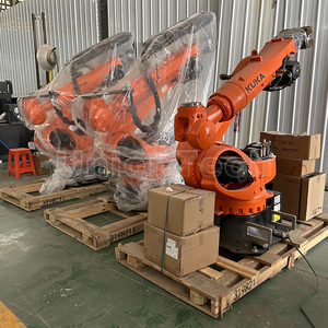 Brazo robótico industrial 6 ejes 3D escultura 7 ejes mesa giratoria brazo robótico CNC enrutador para molde EPS de espuma de madera