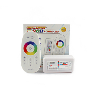 La mejor calidad DC12V 2,4G RF Touch RGB PWM RF 2,4G RGB Control remoto táctil Controlador LED para tira de luz LED RGB - Product Image 2