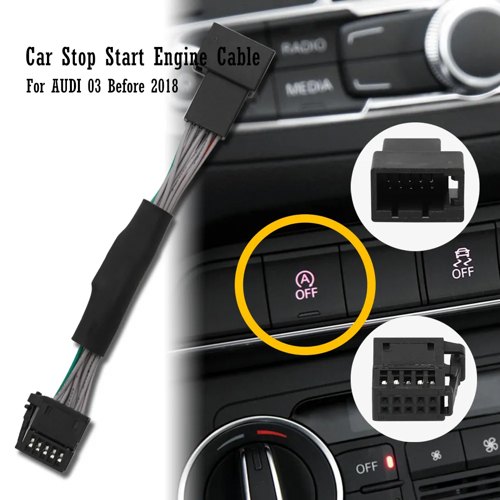 جهاز إيقاف تشغيل المحرك للسيارة جهاز استشعار إيقاف قابس محول لسيارة أودي Q3 قبل عام 2018