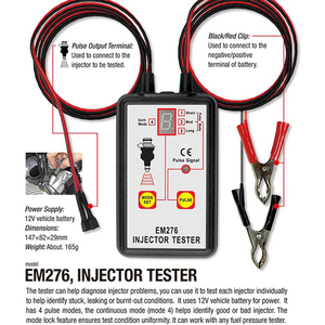 ชุดเครื่องมือ DIY สำหรับทำความสะอาดหัวฉีดน้ำมันรถยนต์แบบมือถือ DC 12V อเนกประสงค์ชุดเครื่องมือที่สะดวกสำหรับการบำรุงรักษายานพาหนะ - Product Image 2