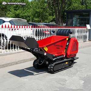 Mini Crawler Dumper Truck Used New Condition Motor Wheelbarrow Track Site Dumper Farm Work Mini <strong>Loader</strong> Core Engine Pump - Product Image 3