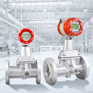 Caudalímetro Vortex de precesión Medidor de flujo de aire de gas natural con salida de pulso de 4-20mA Fuente de alimentación de 24V - Product Image 1