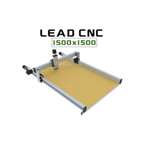 リードCNCマシン1500x1500mm、オープンソースリードCNCメカニカルキットウッドルーター、4個の高トルクNema23ステッピングモーター - Product Image 1