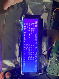 Modulo Display LCD LEDBL51851C-W-1 LEDBL51851D-W-1 LEDBL51851 - Product Image 4