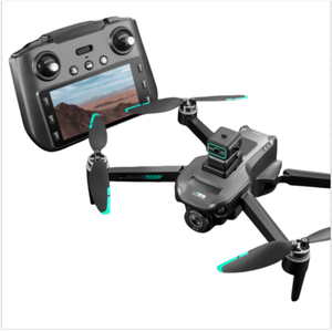 S159 LED dokunmatik büyük ekran uzaktan RC Drone FPV GPS Quadcopter Drone HD çift kameralar uzun pil ömrü engel kaçınma - Product Image 6
