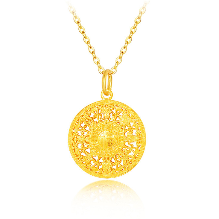 Bussola degli Otto Tesori + Argento Sterling 925 Placcato Oro