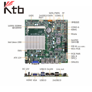 KTB J1900 DDR3 Industrial Mainboard Intel J1900 4-Core processore Dual Channel Mini PC ITX scheda madre scheda di controllo industriale - Product Image 2