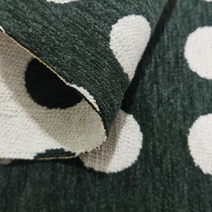 Hot bán vòng tròn nhỏ mô hình Polyester jacquard vải cho đồ nội thất sofa dệt - Product Image 5