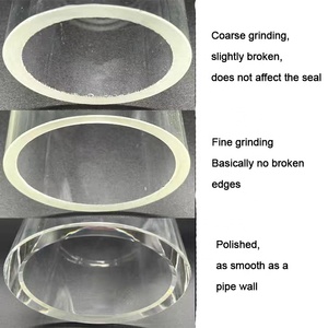 Ống kính thạch anh trong suốt, đường kính lớn, ống kính quan sát, ống kính thủy tinh Borosilicate - Product Image 3