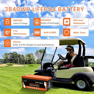最大功率36V/38.4V 100Ah巴森绿色电池Lifepo4 LiFePO4电池IP65用于太阳能系统房车家用 - Product Image 4